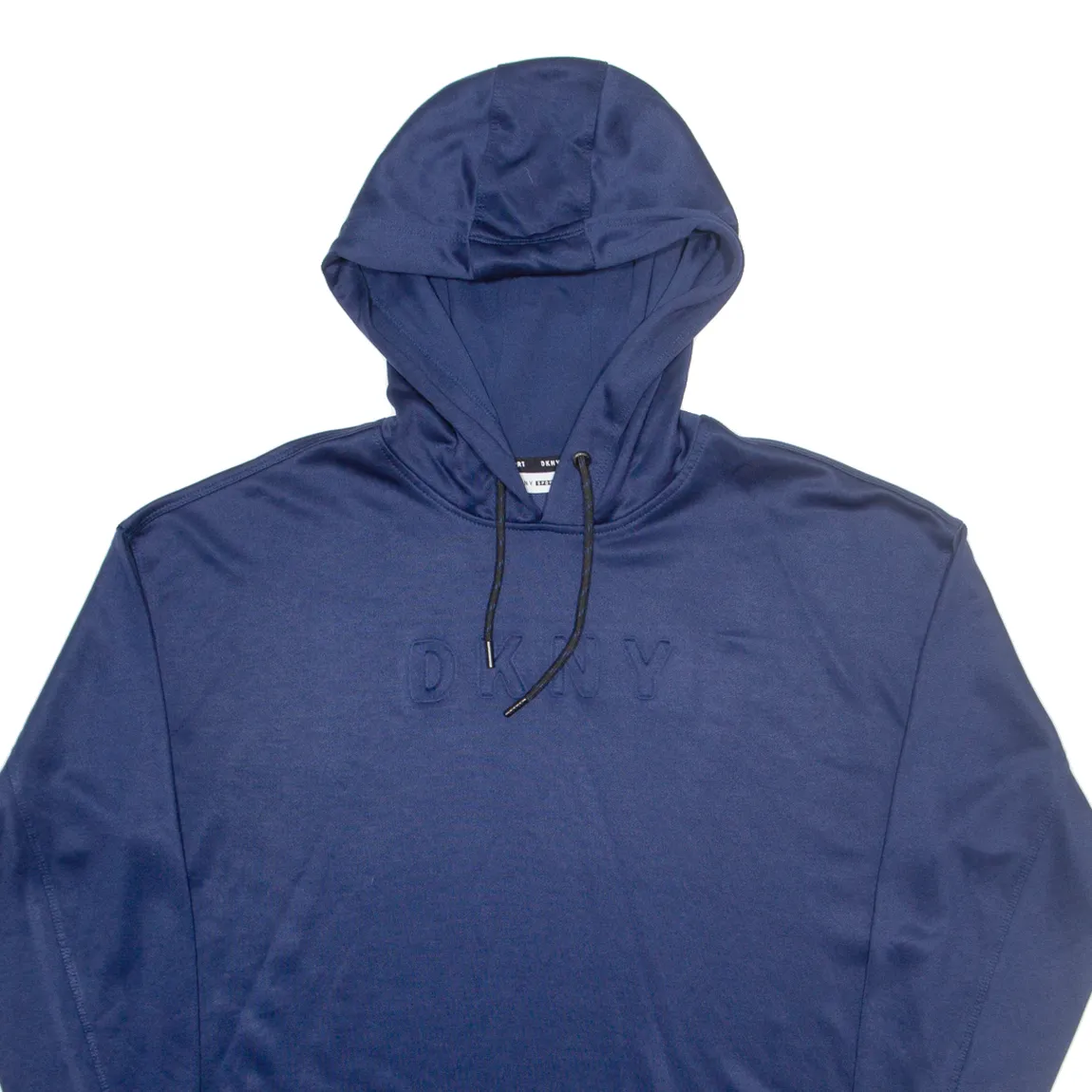 DKNY Mens Blue Hoodie M