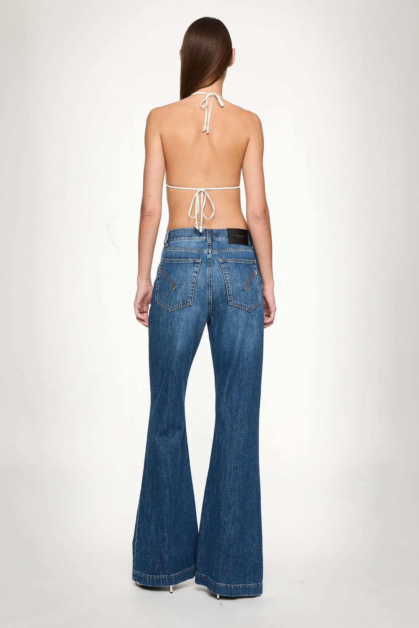 Dondup Olivia Jeans Denim Scuro Donna