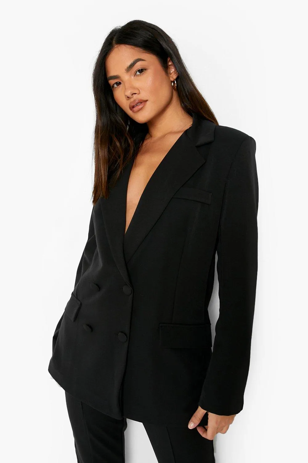 Double Breasted Tailored Blazer