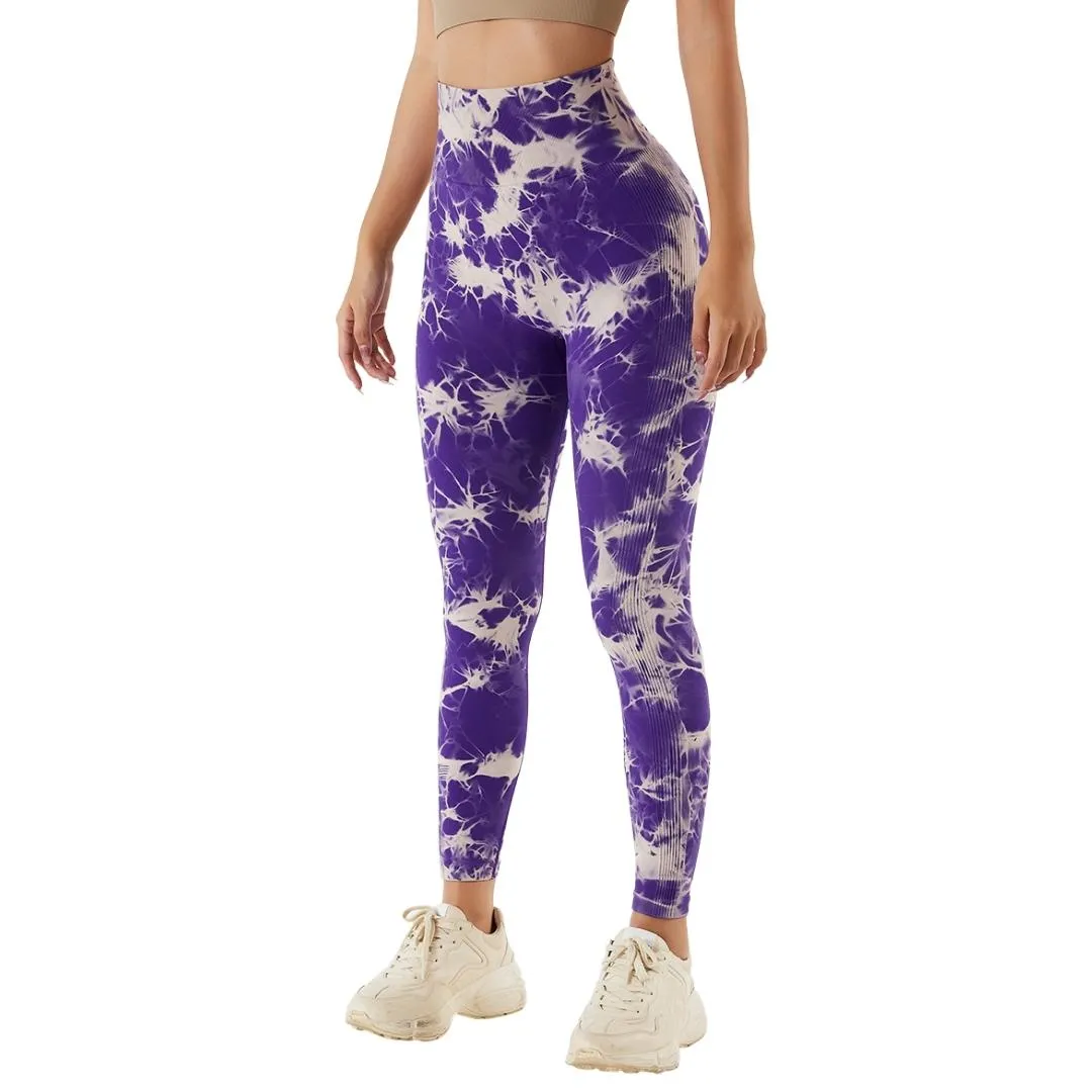 Eden Tie Dye Scrunch Leggings