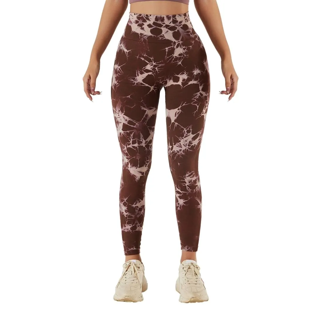 Eden Tie Dye Scrunch Leggings