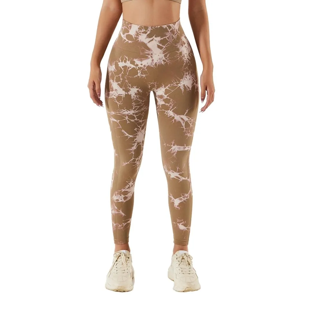 Eden Tie Dye Scrunch Leggings