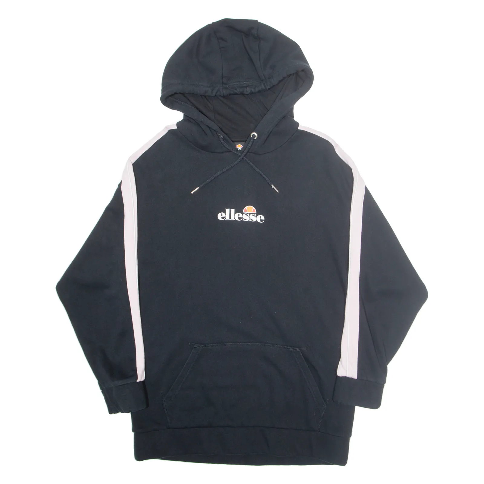 ELLESSE Womens Black Hoodie UK 12