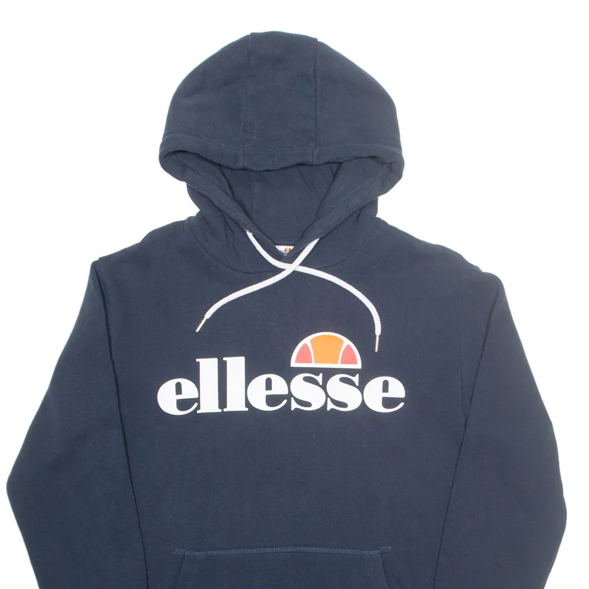 ELLESSE Womens Blue Hoodie UK 8