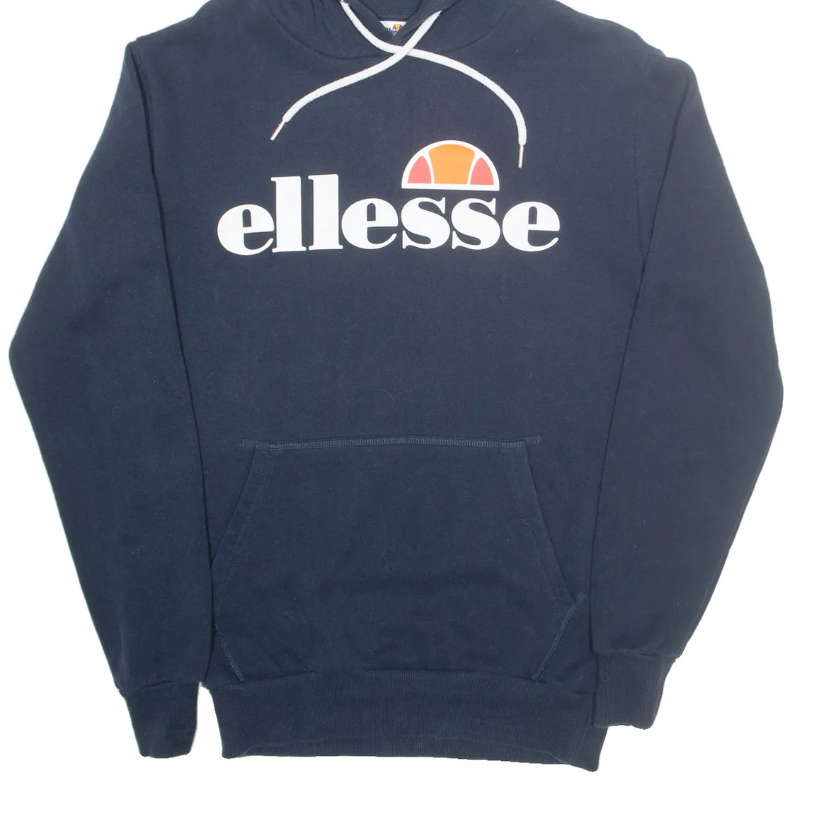 ELLESSE Womens Blue Hoodie UK 8