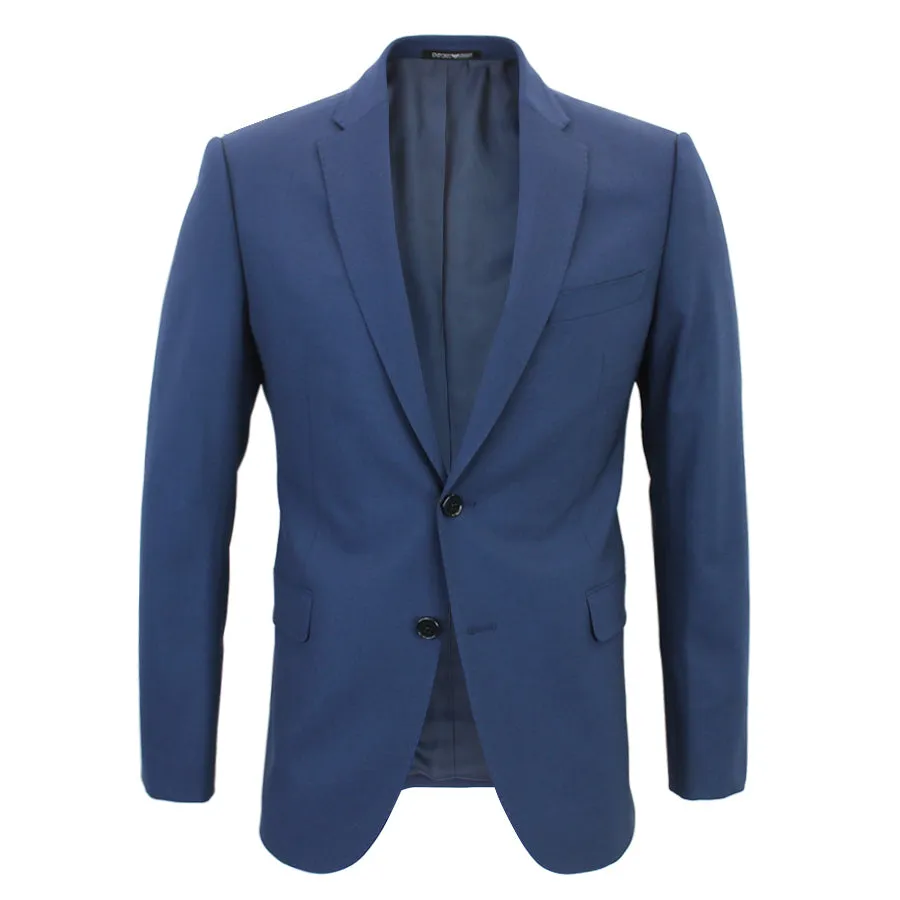 Emporio Armani - M Line Slim Fit Suit in Petrol Blue