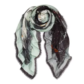 ENGLISH WEATHER - OLIVE SCARF