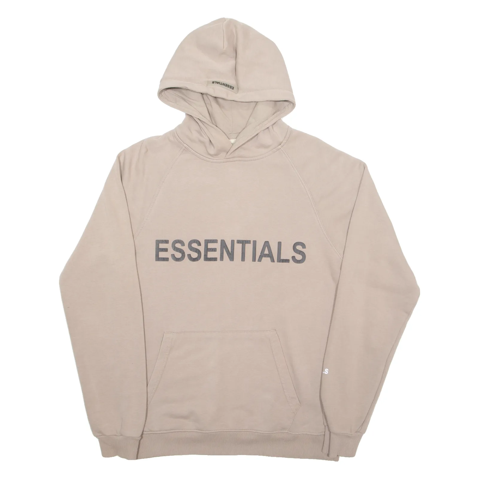 ESSENTIALS Mens Beige Hoodie L