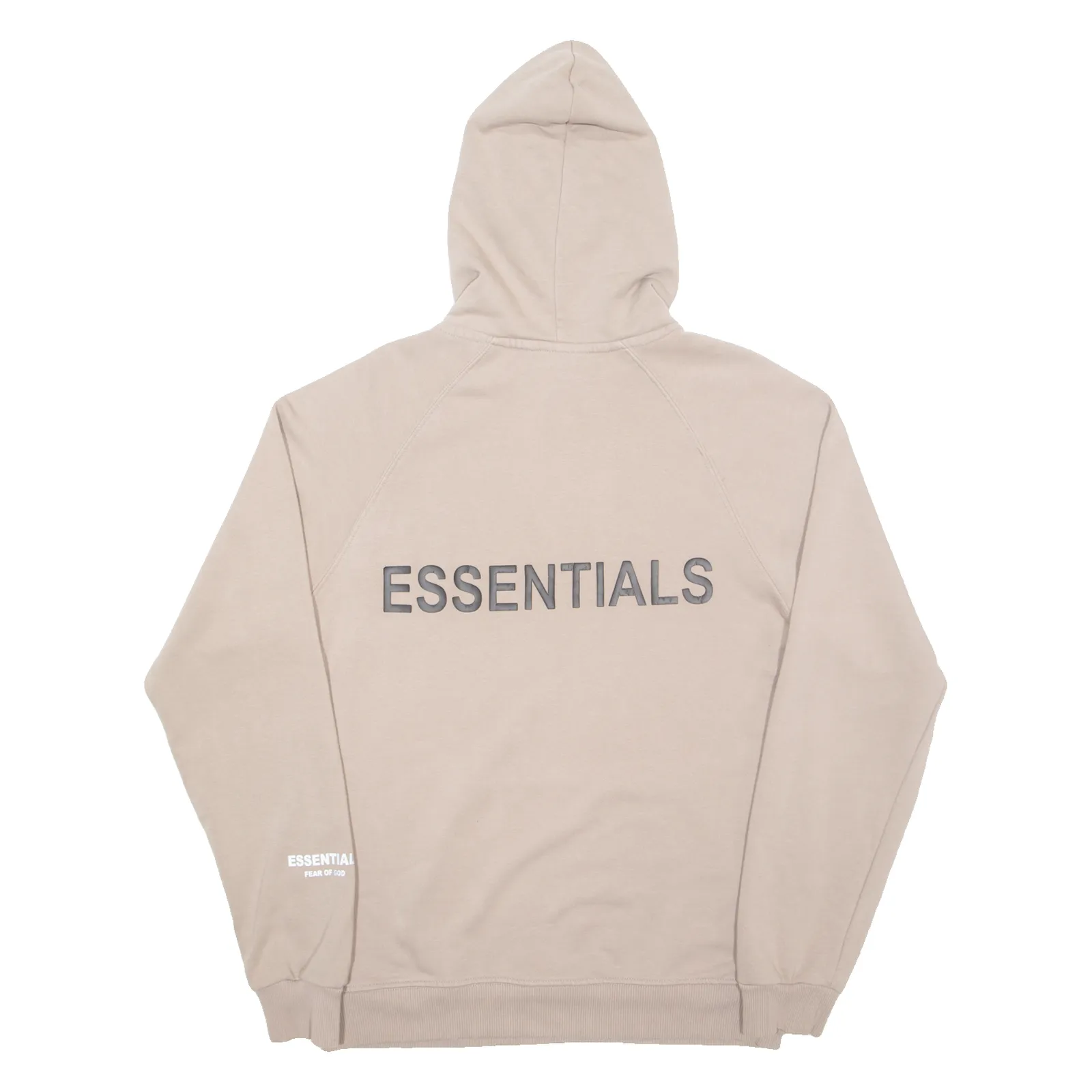 ESSENTIALS Mens Beige Hoodie L