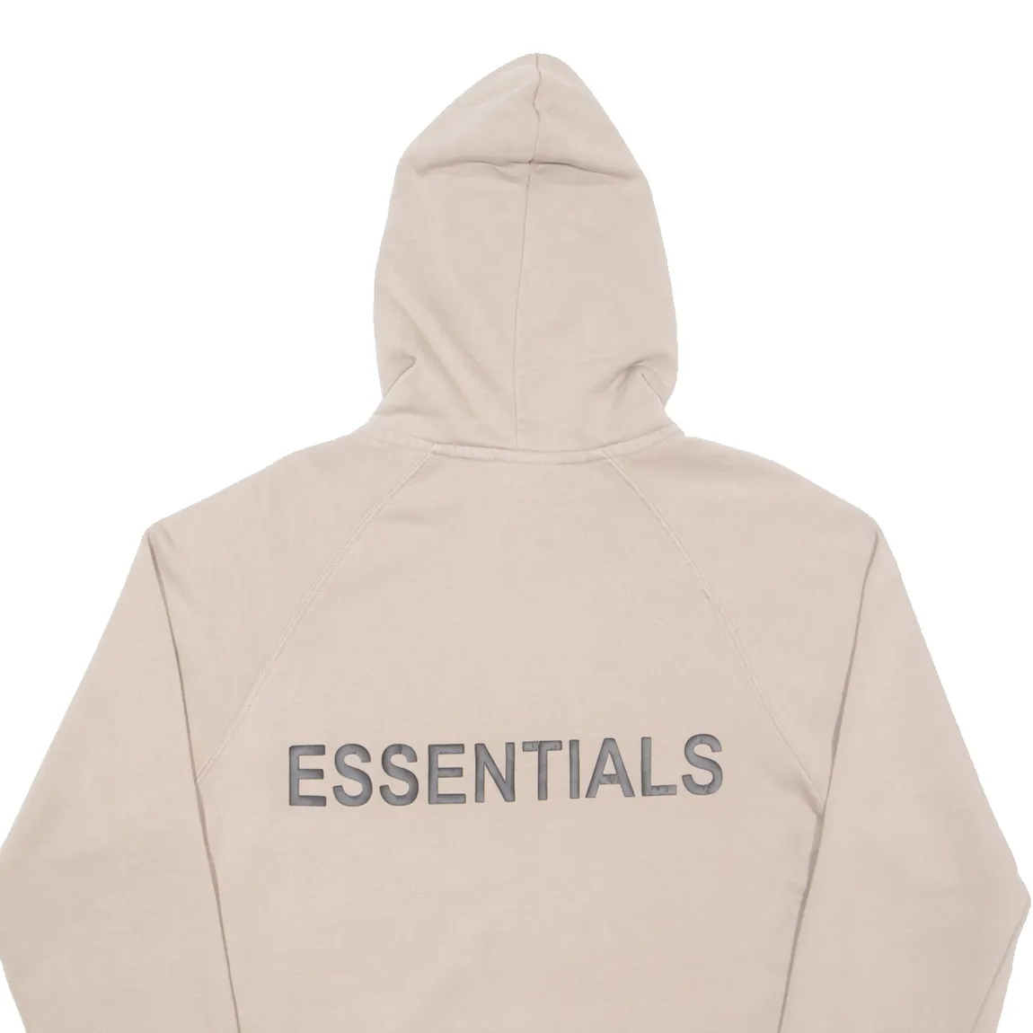 ESSENTIALS Mens Beige Hoodie L