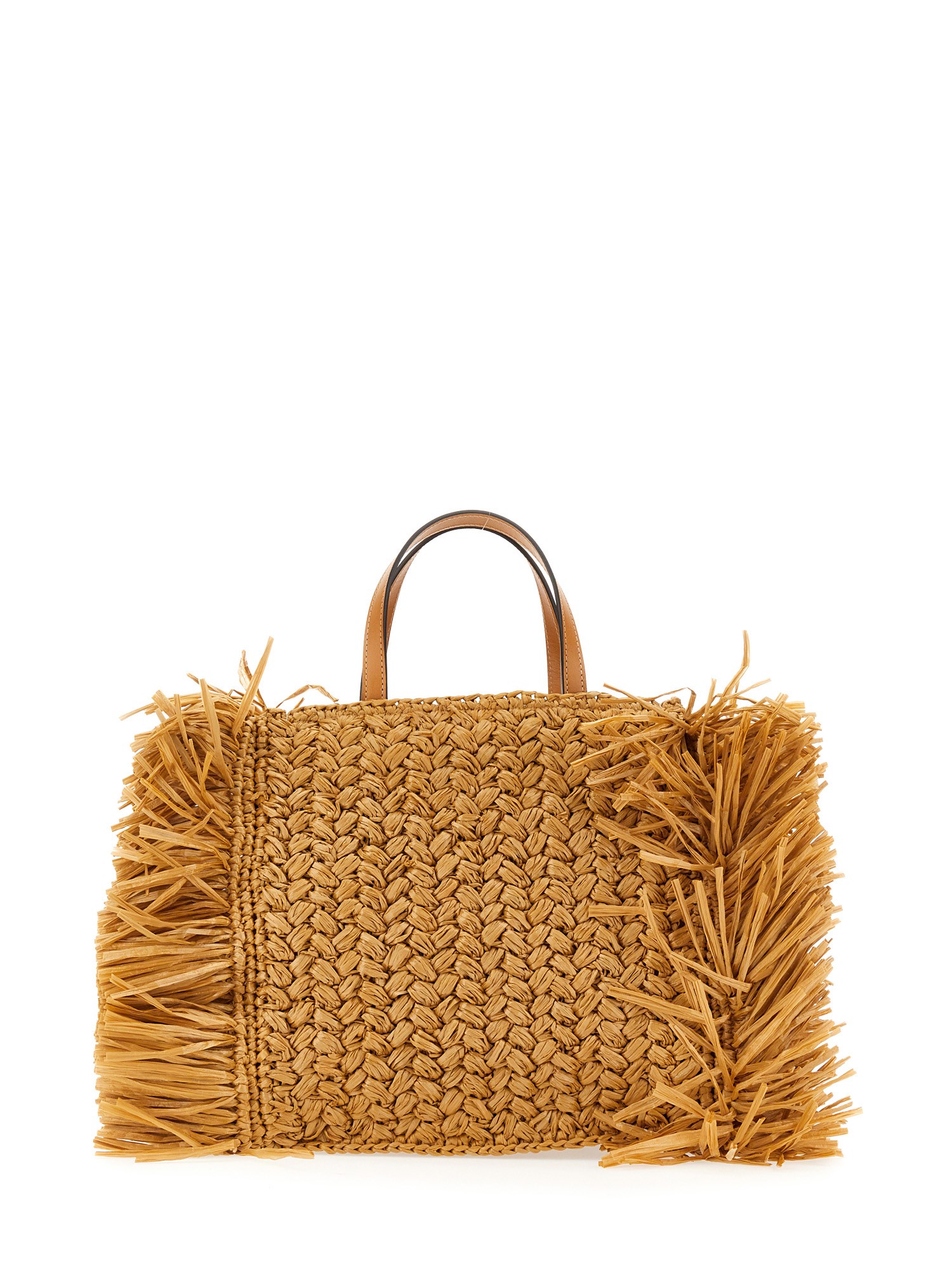 ETRO    WOVEN RAFFIA TOTE BAG