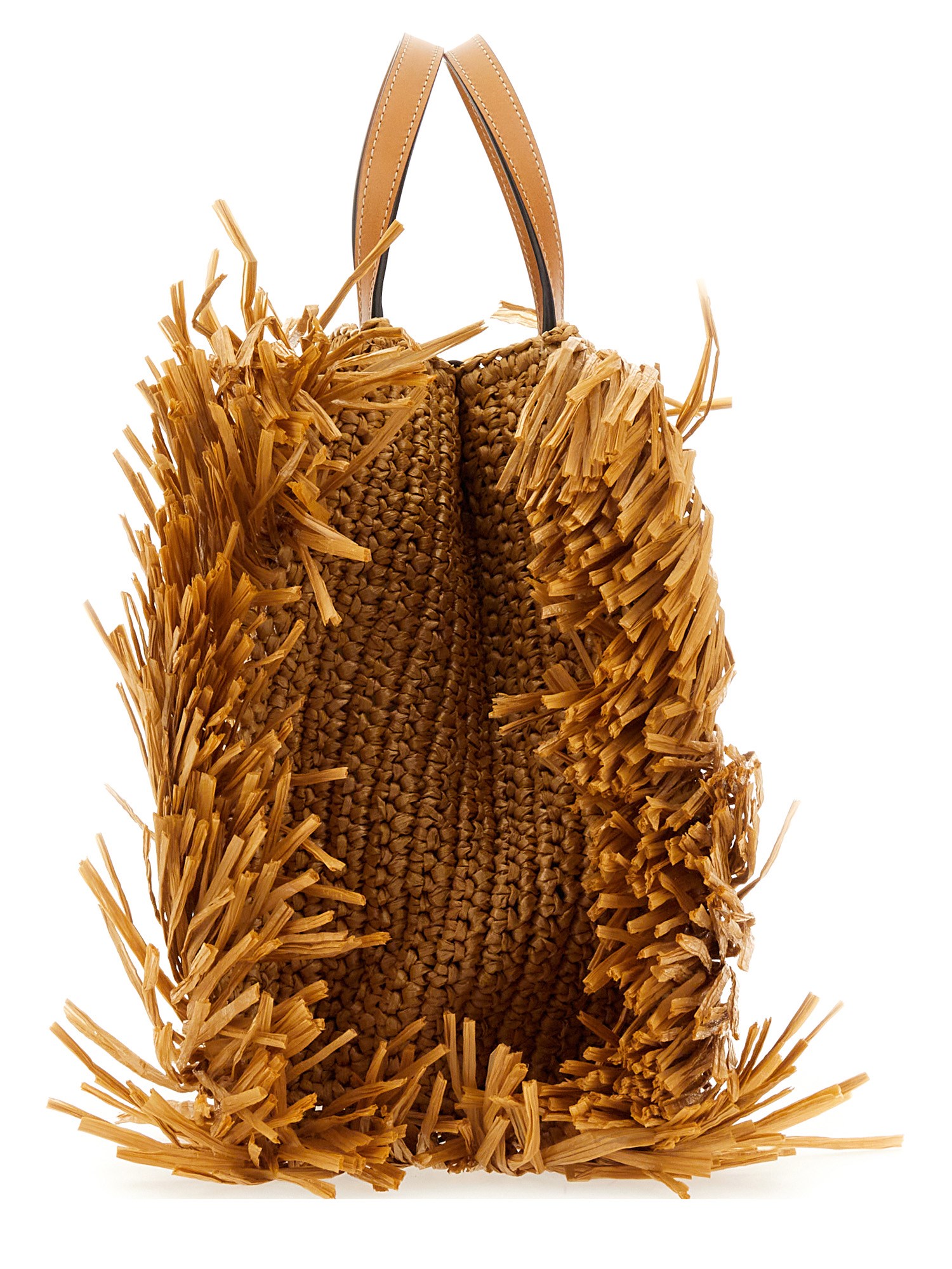 ETRO    WOVEN RAFFIA TOTE BAG