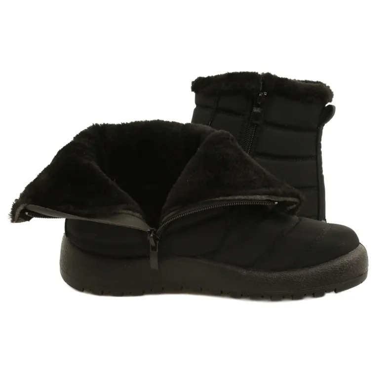 Evento Water Resistant women's snow boots black