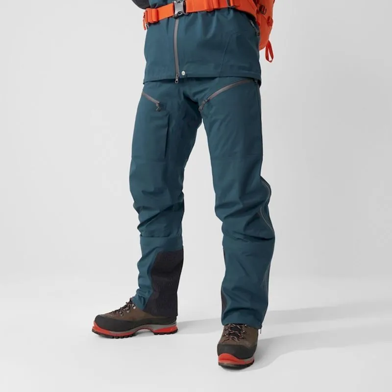 Fjällräven  Bergtagen Eco-Shell Trousers - Pantaloni antipioggia - Uomo