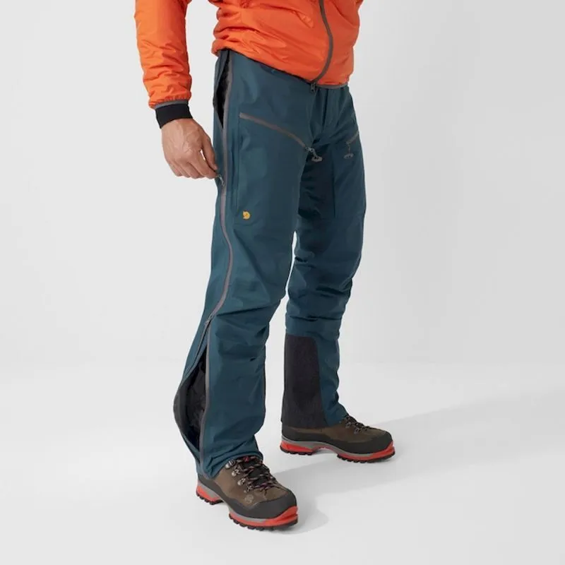 Fjällräven  Bergtagen Eco-Shell Trousers - Pantaloni antipioggia - Uomo