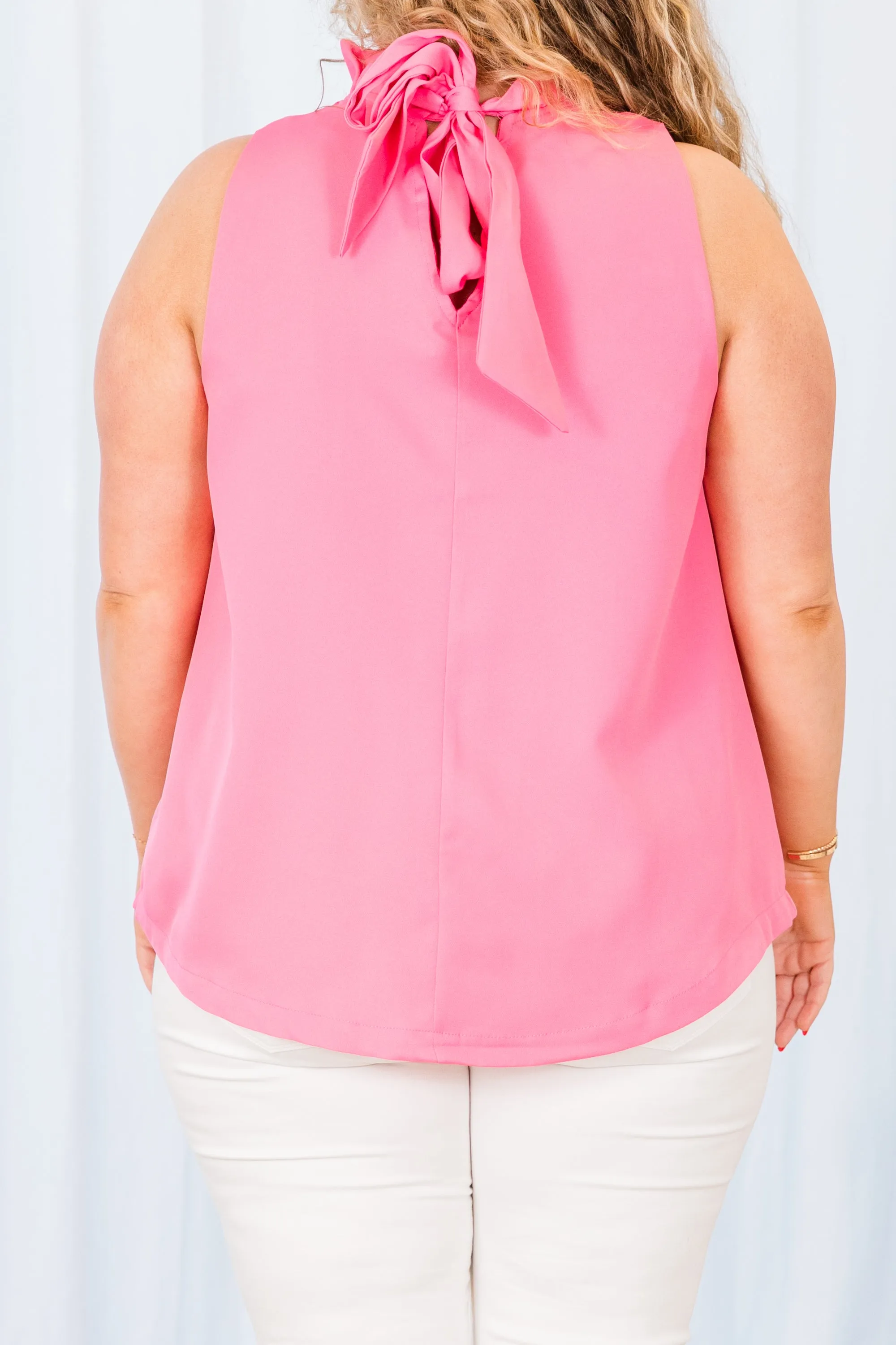 Flawless Instincts Top, Bubble Pink