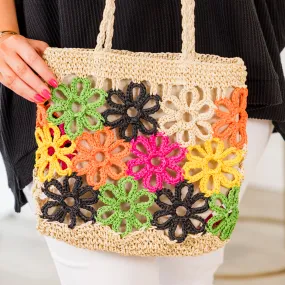 Floral Meadow Handbag, Multi