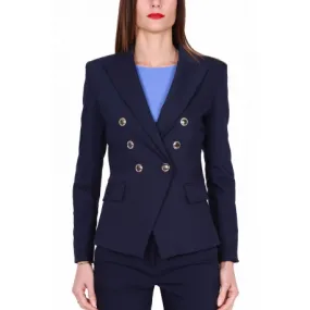 GIACCA BLAZER DOPPIOPETTO, BLU