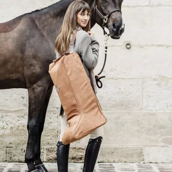 Grooming Deluxe Chestnut Boot Bag