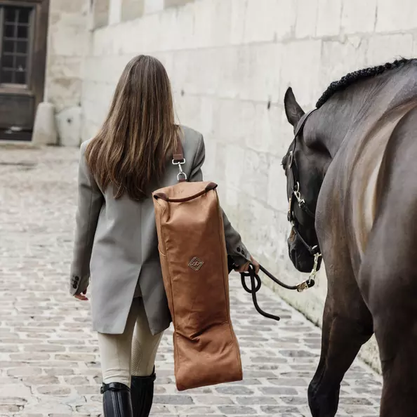 Grooming Deluxe Chestnut Boot Bag