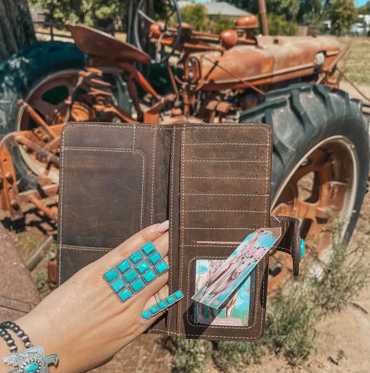 HARPER COWHIDE WALLET