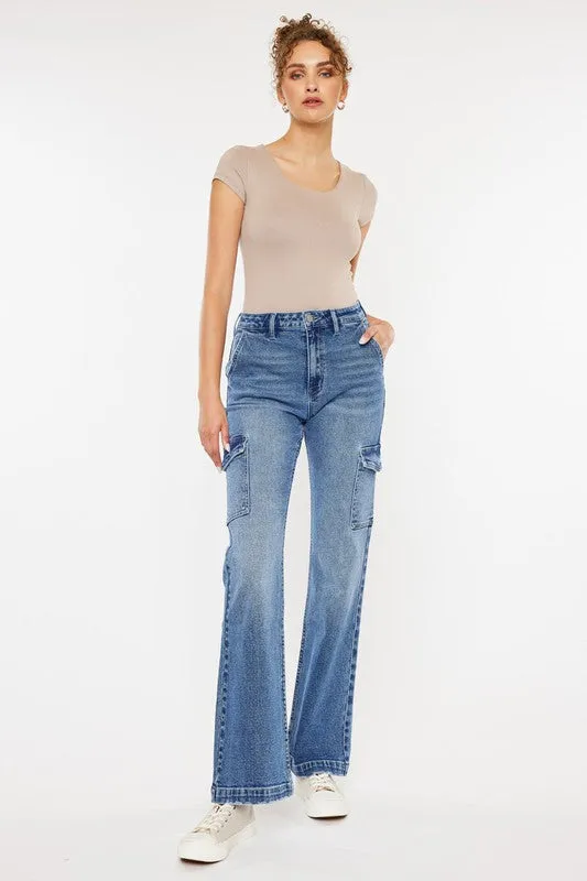 High Rise Holly Cargo Jeans