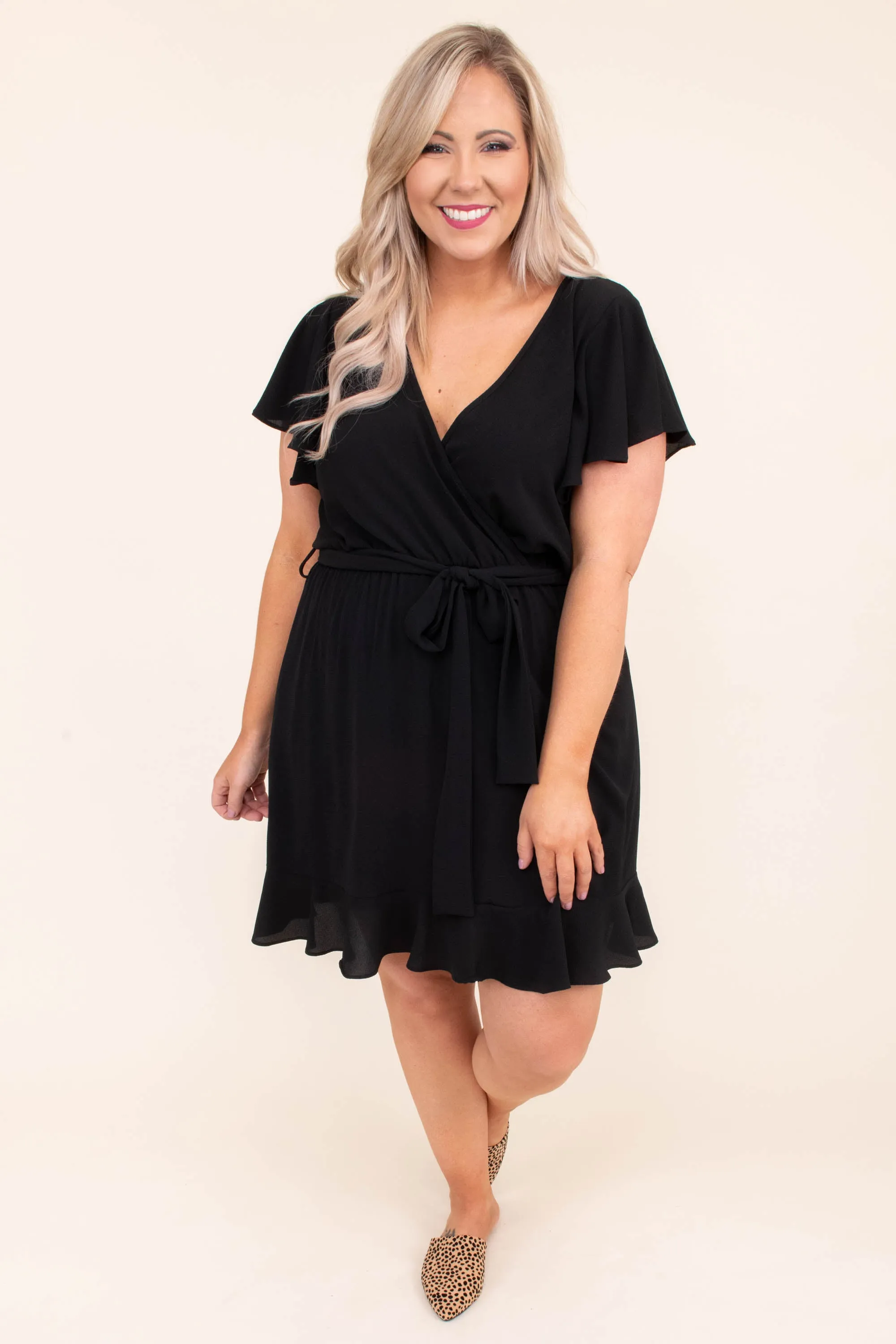 Hold The Flame Dress, Black