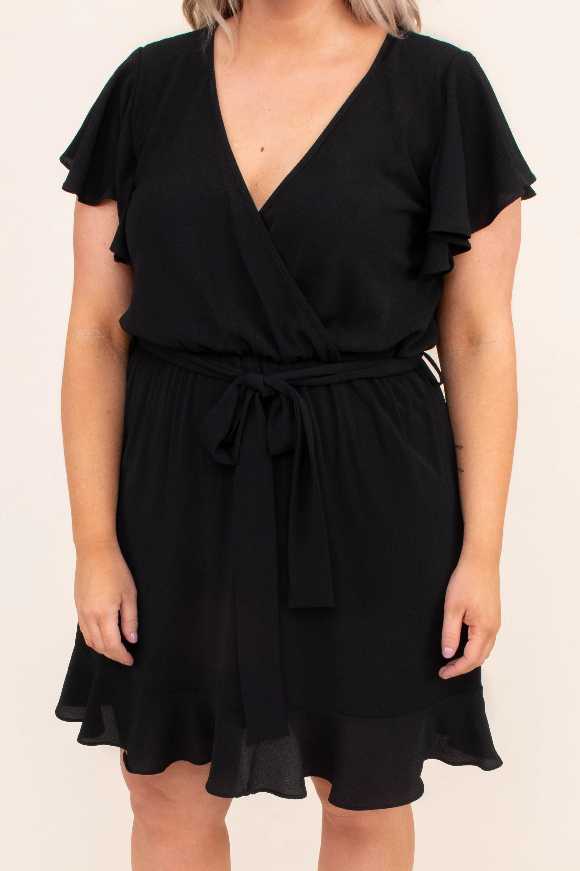 Hold The Flame Dress, Black