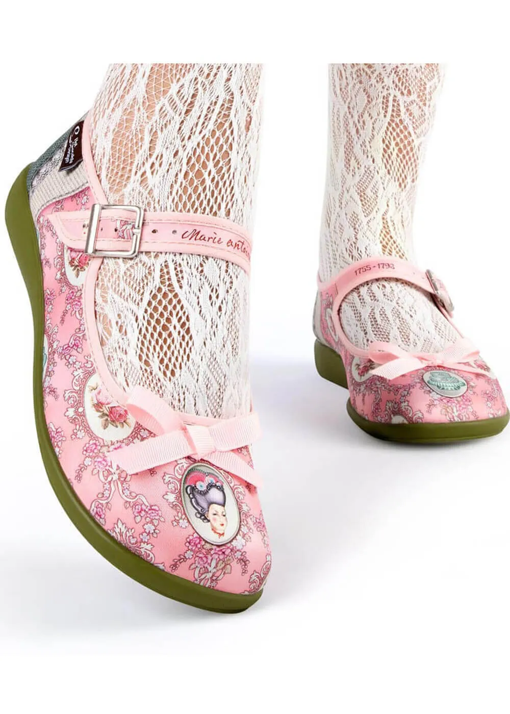 Hot Chocolate Design Marie Antoinette 2 Mary Jane Shoes Multi