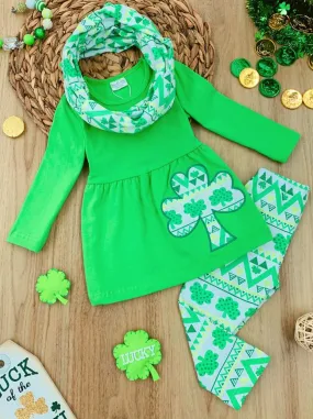 I Pinch Back Clover 3 Piece Set