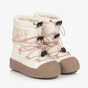 Ivory Snow Boots