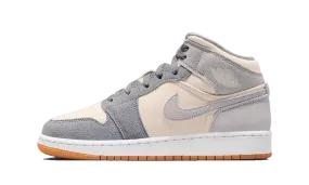 Jordan 1 Mid SE 'Coconut Milk Particle Grey (GS)'