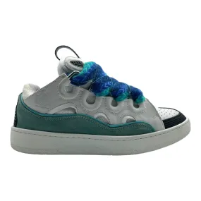 Lanvin Leather Curb Sneaker Aqua (W) Pre-Owned