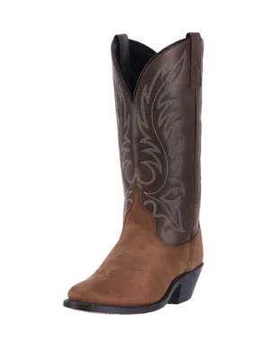 Laredo 5742 Womens Kadi Round Toe Leather Boots Brown