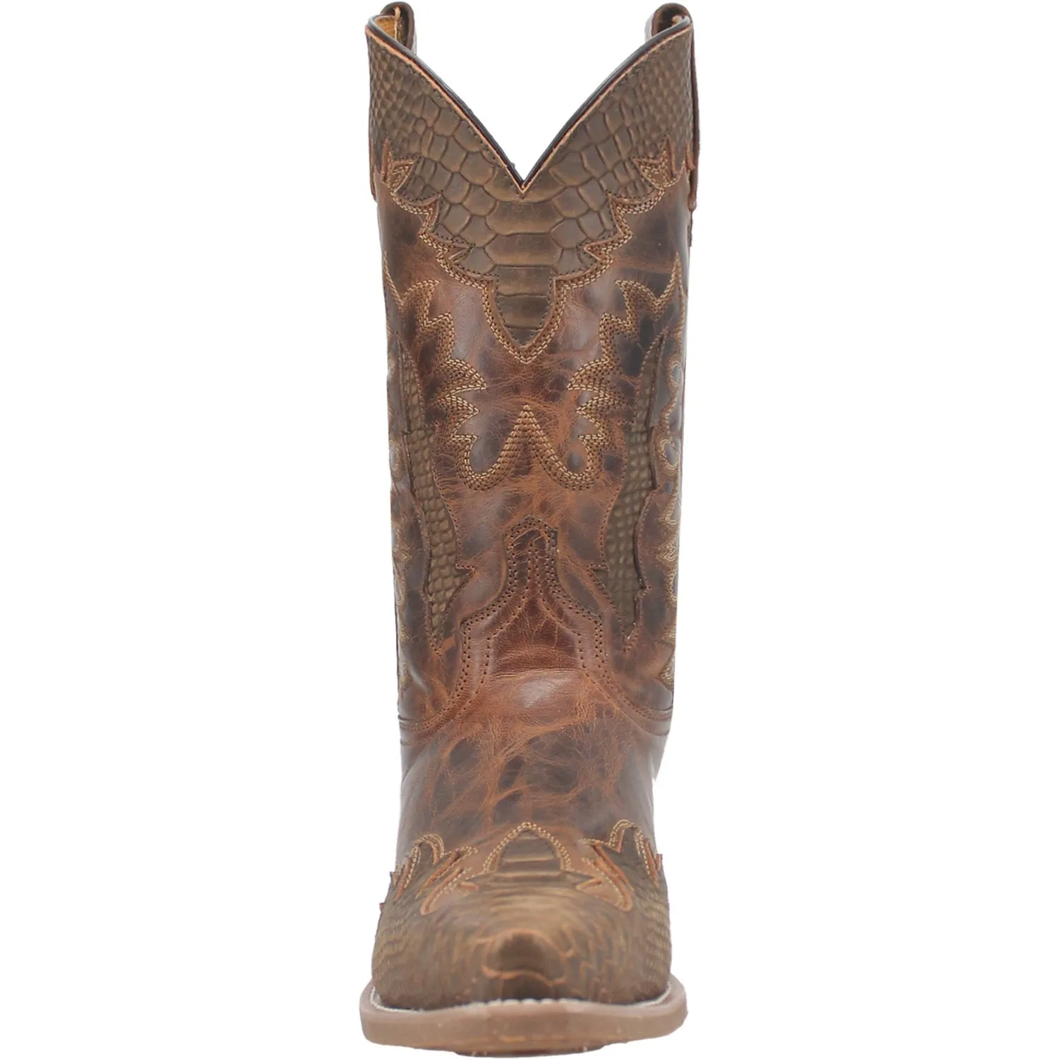 Laredo Mens Lexington Tan Leather Western Work Boots