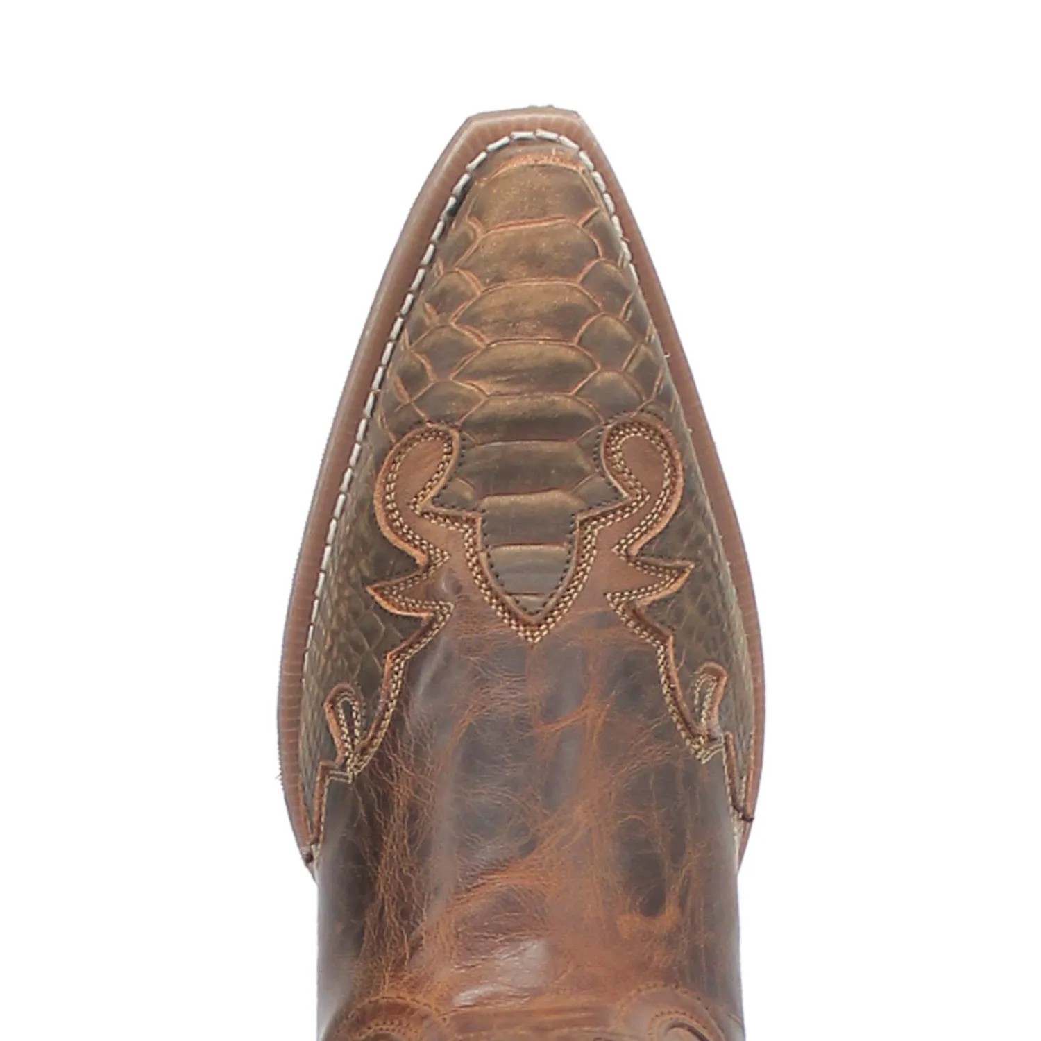 Laredo Mens Lexington Tan Leather Western Work Boots