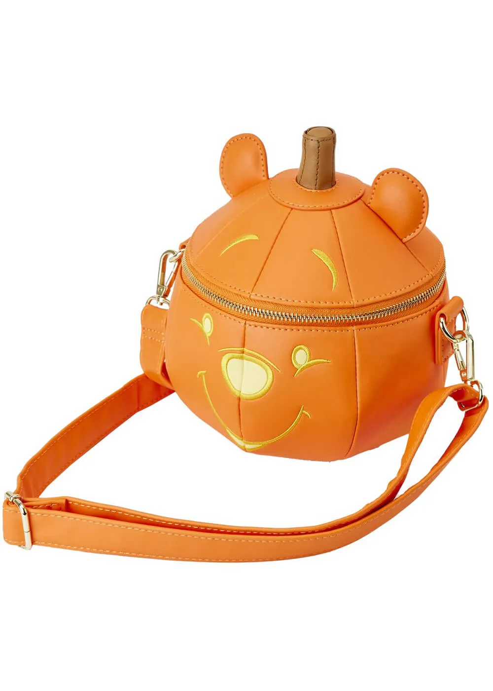 Loungefly Disney Winnie The Pooh Pumpkin Crossbody Bag Orange