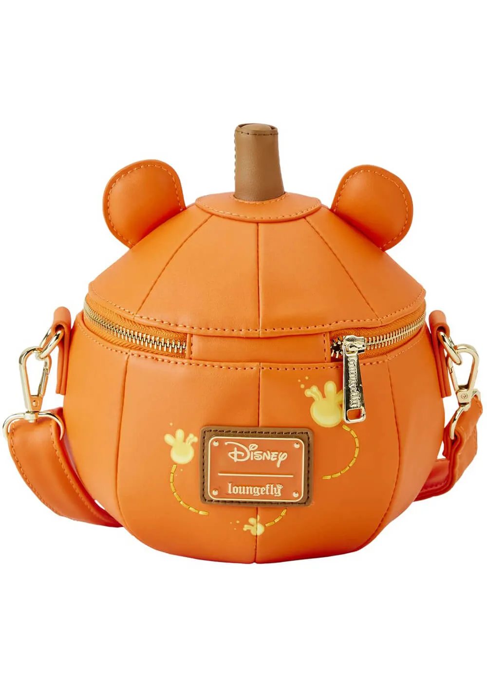 Loungefly Disney Winnie The Pooh Pumpkin Crossbody Bag Orange