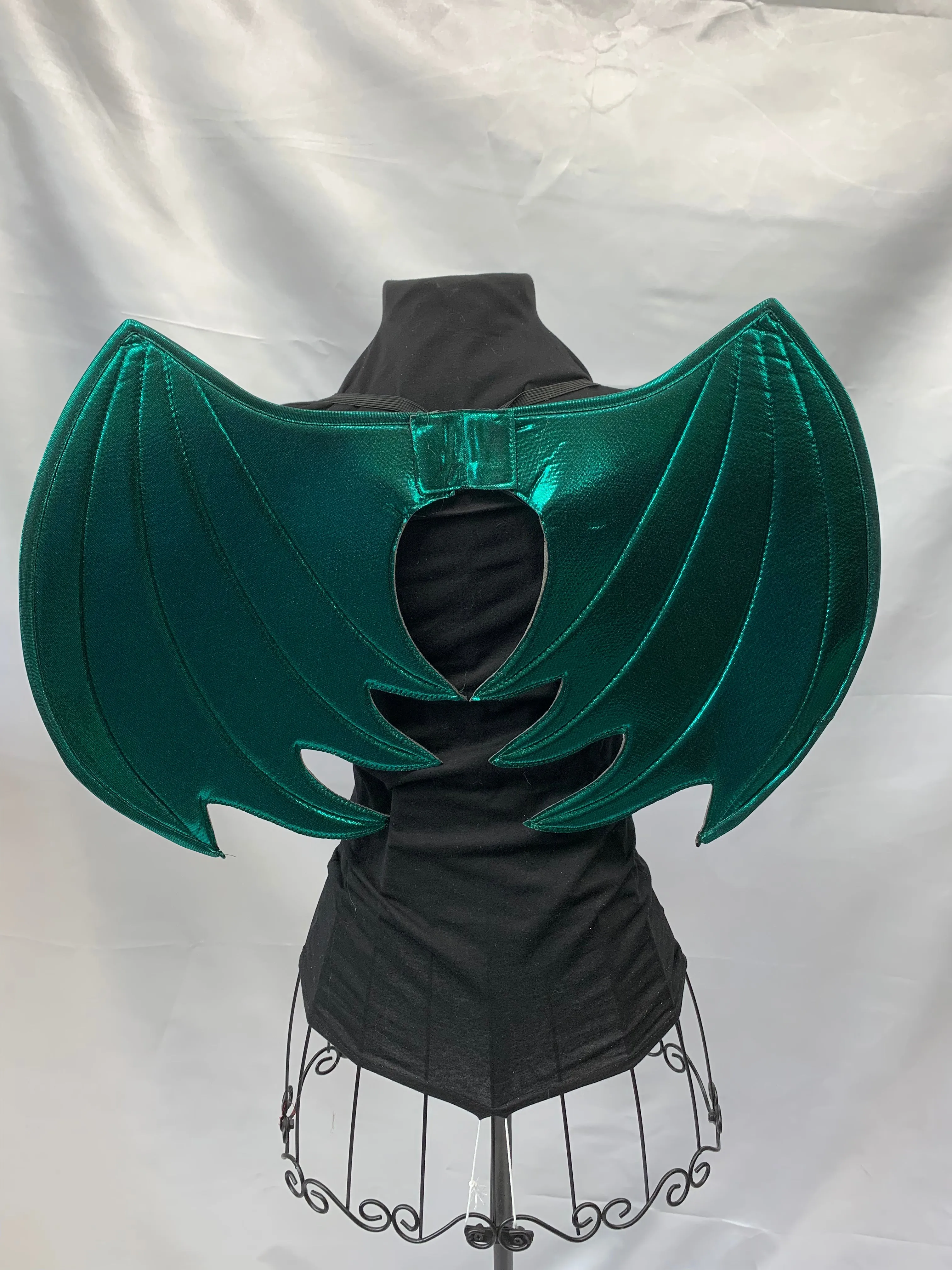 Metallic Teal Green Dragon Midlevel Wings