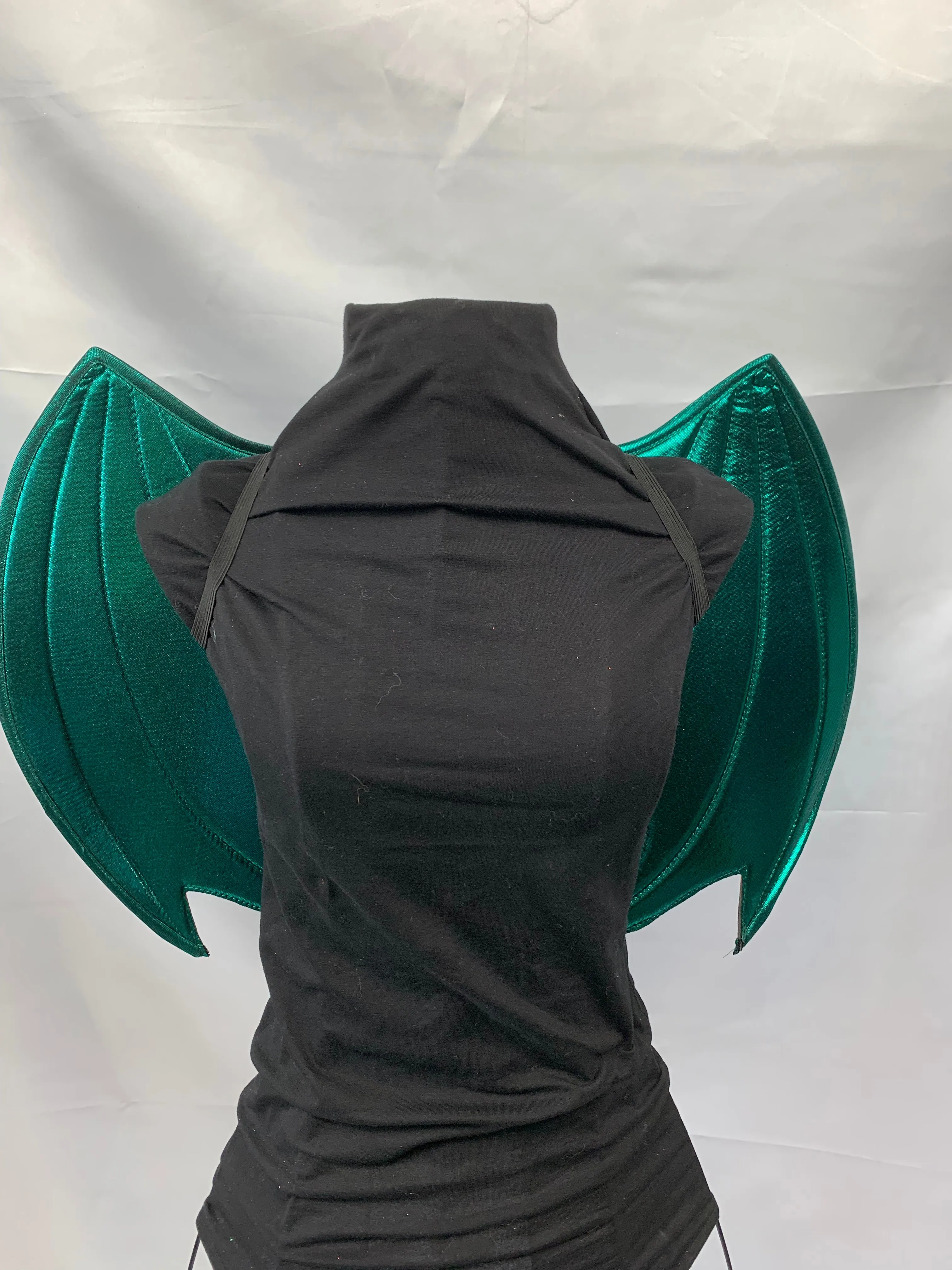 Metallic Teal Green Dragon Midlevel Wings