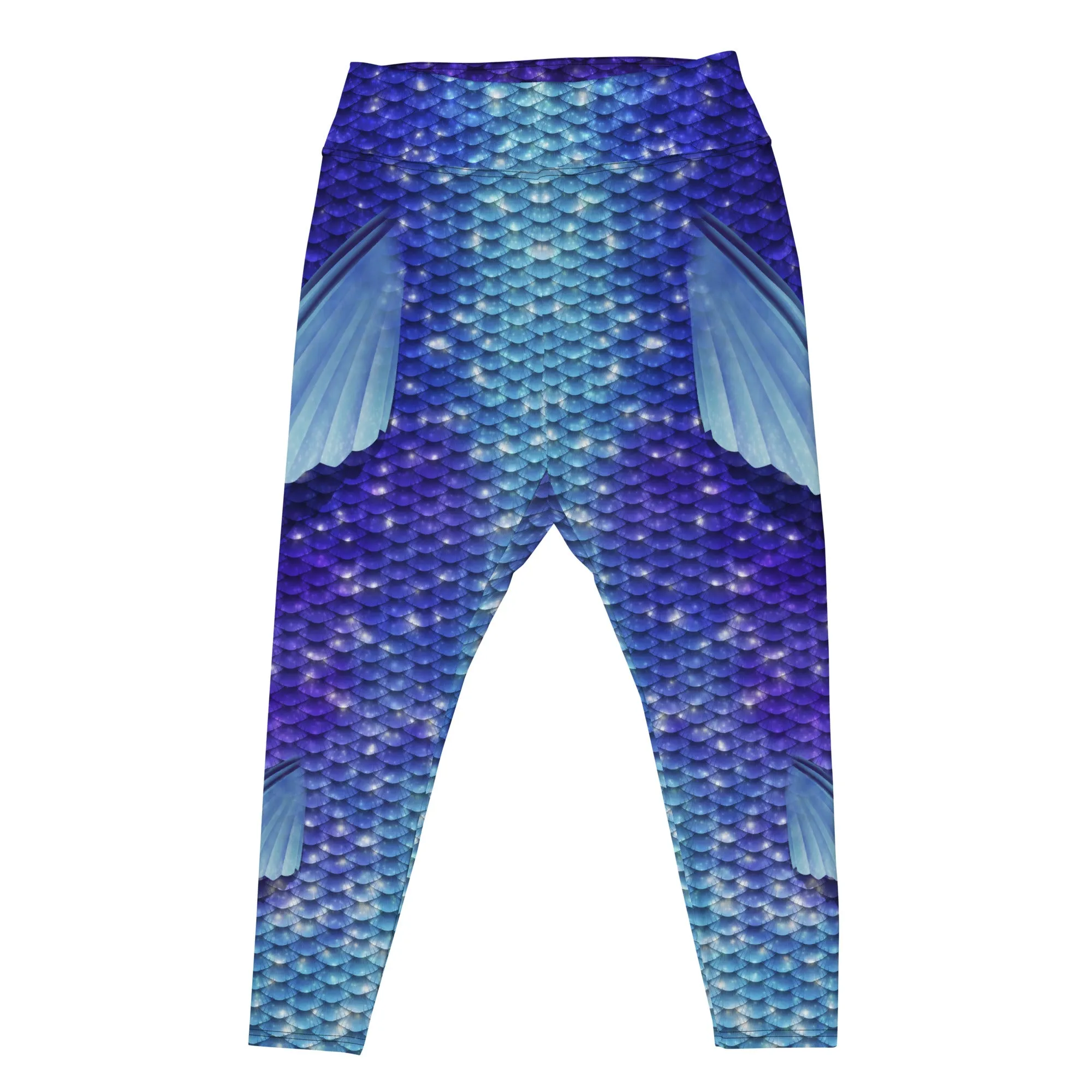 Midnight Magic Plus Size Merfolk Leggings