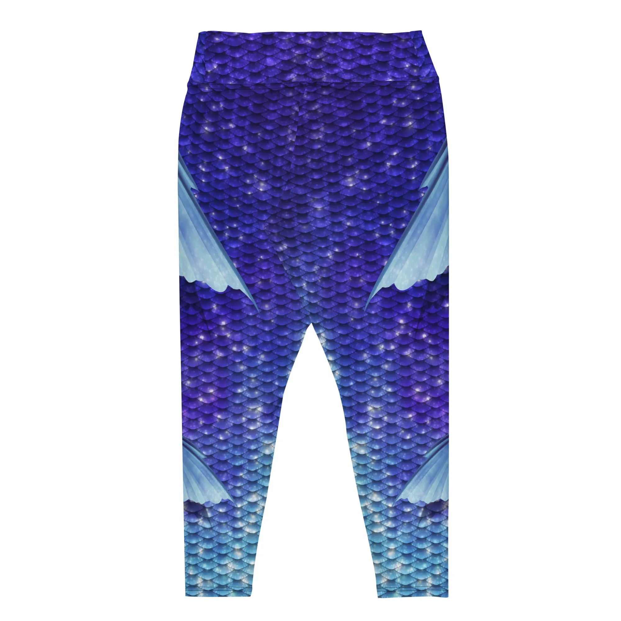 Midnight Magic Plus Size Merfolk Leggings