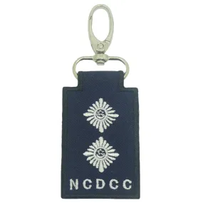 MINI NCDCC RANK KEYCHAIN - LIEUTENANT (LT)