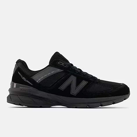 New Balance Mens 990 Athletic Shoes- Black/Black