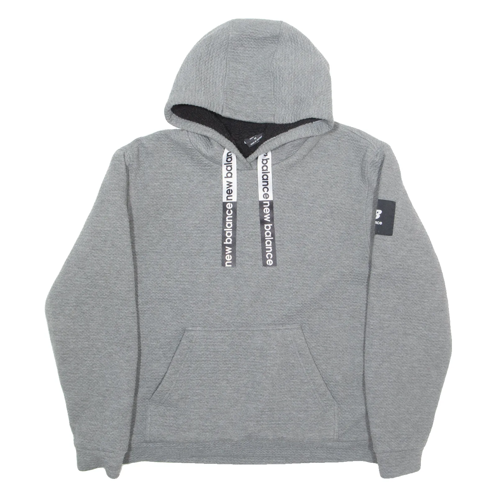 NEW BALANCE Mens Grey Hoodie M