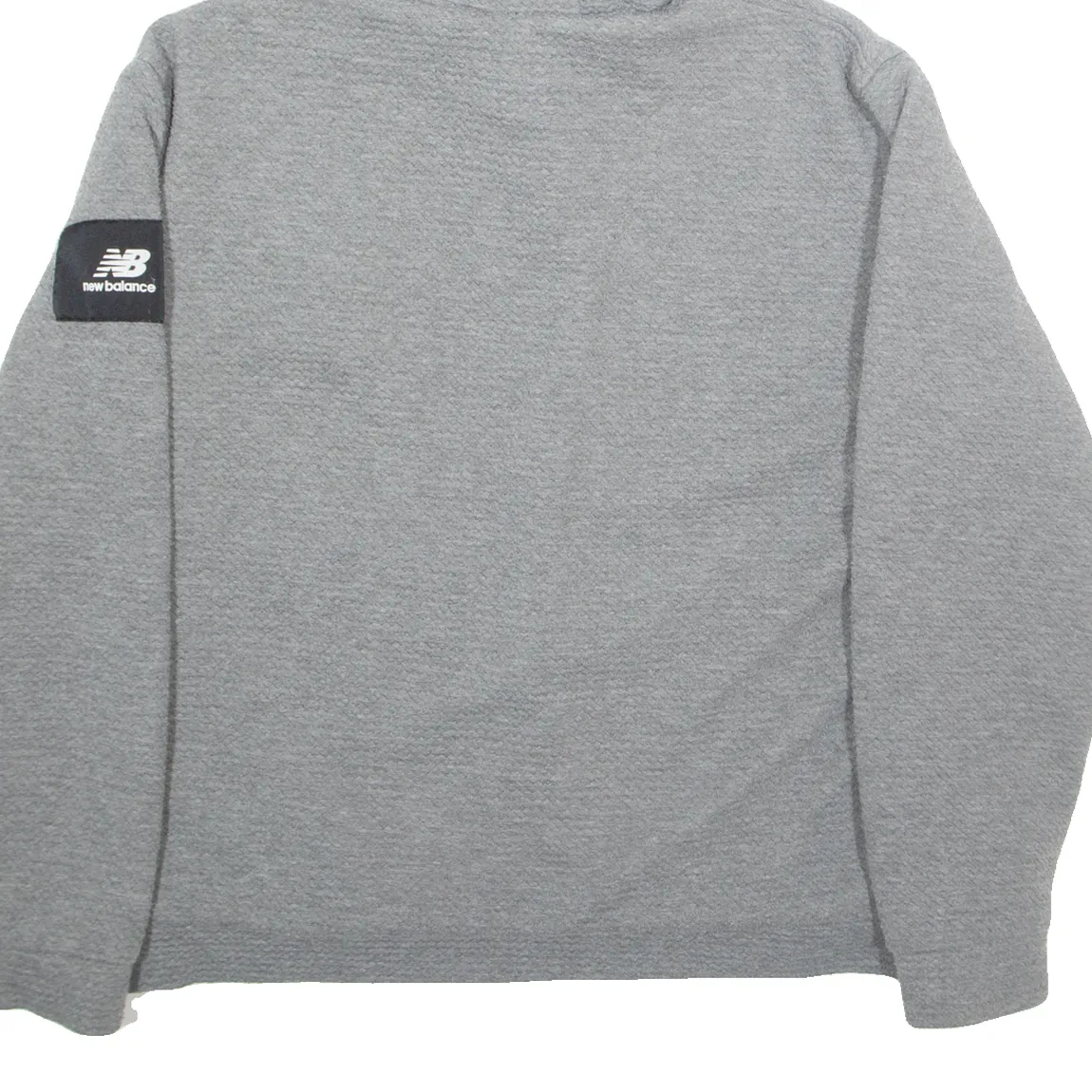 NEW BALANCE Mens Grey Hoodie M