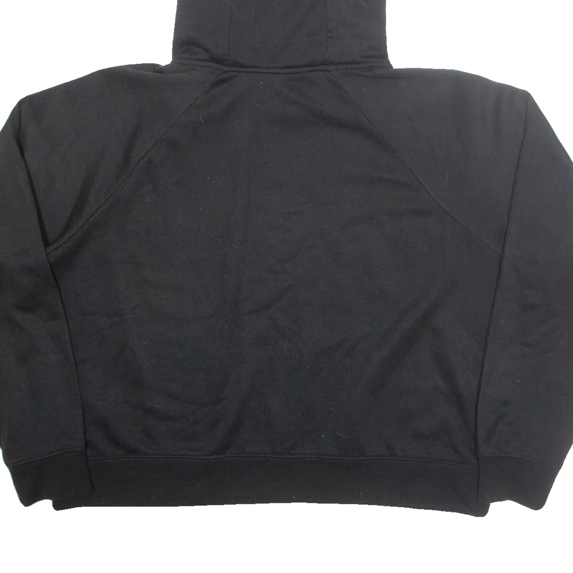 NIKE Crop Womens Black Hoodie L