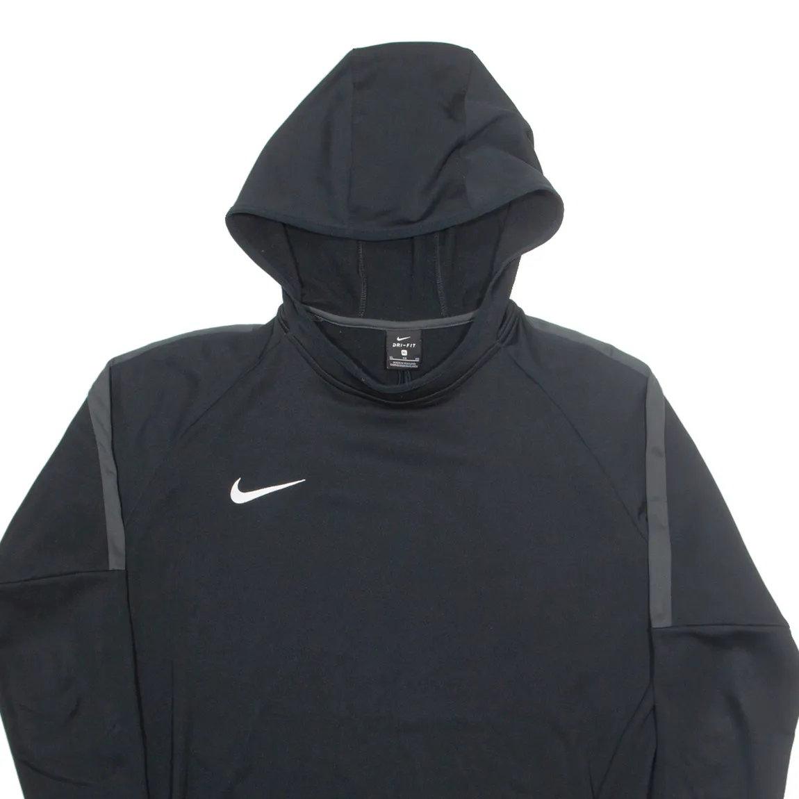 NIKE Dri Fit Mens Black Hoodie XL