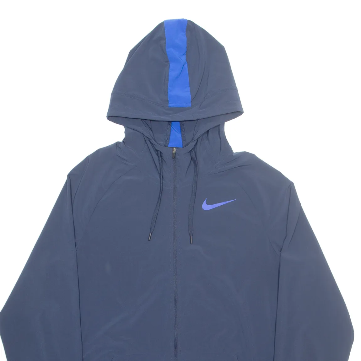 NIKE Dry Fit Mens Blue Hoodie M