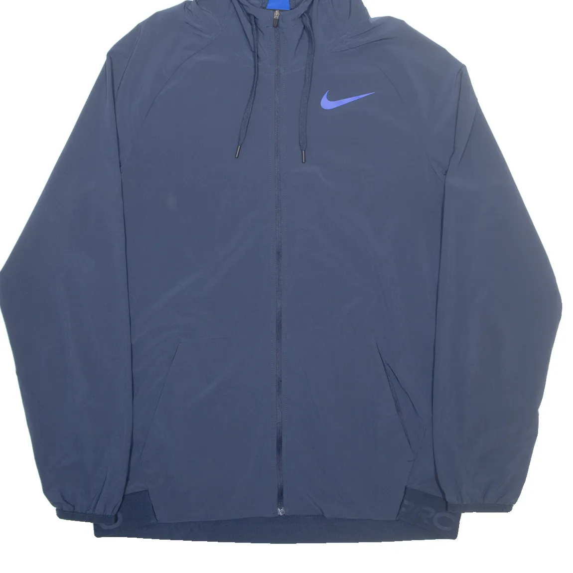 NIKE Dry Fit Mens Blue Hoodie M